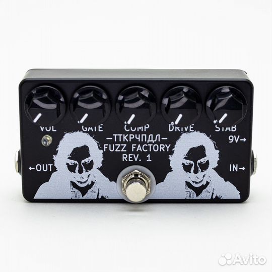 Гитарная педаль тткрчпдл Fuzz Factory (REV1)