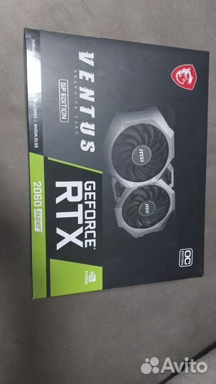 Игровая видеокарта nvidia geforce RTX 2060 super