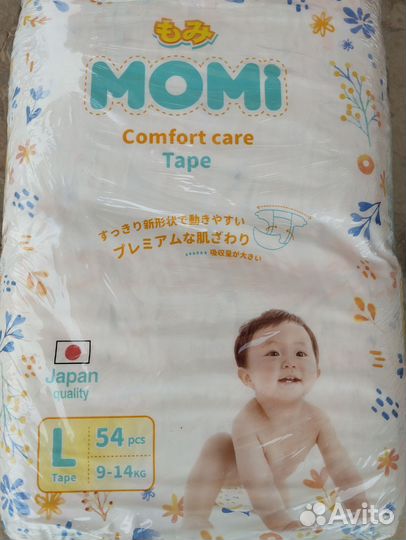 Подгузники momi(L)
