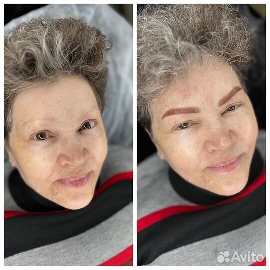 Перманентный макияж бровей, губ и межреснички