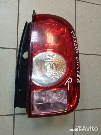 Фонарь задний правый renault duster