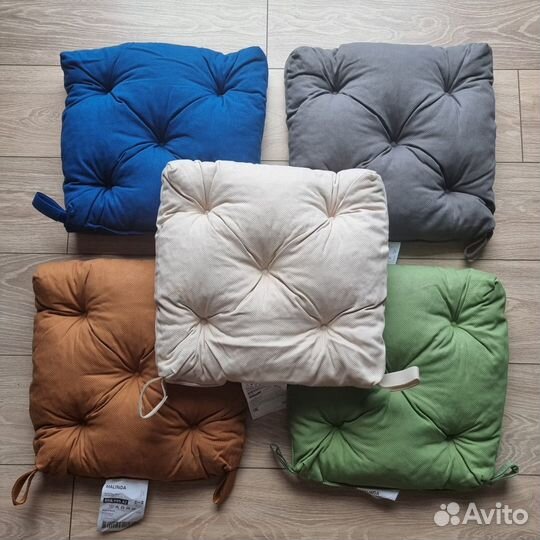 Малинда подушки на стул из икеа