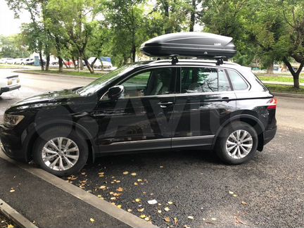 Автобокс багажник на крышу Volkswagen Tiguan