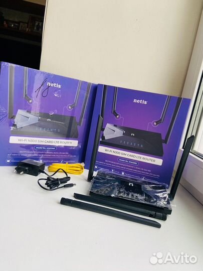 Роутер 4G netis 5360 / усиление связи