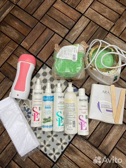 Комплект для восковой депиляции