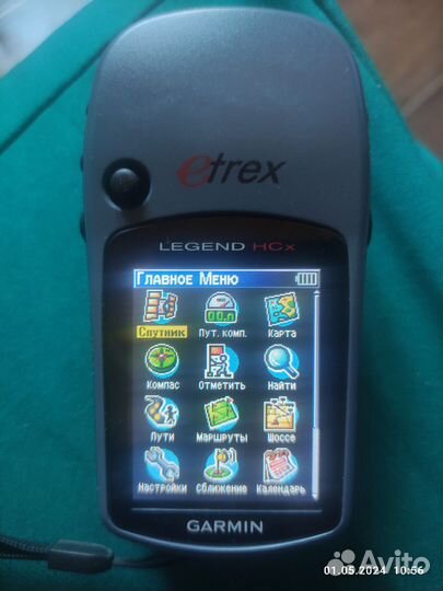 Навигатор garmin etrex legend hcx