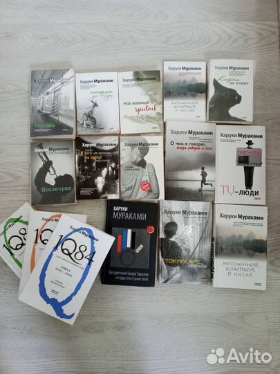 Харуки Мураками много книг