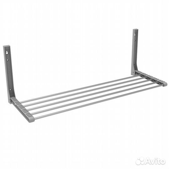 Сушилка для белья ника 4м настенная складная метал