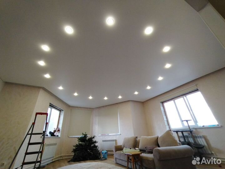 Натяжные потолки