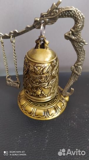 Колокольчик настольный