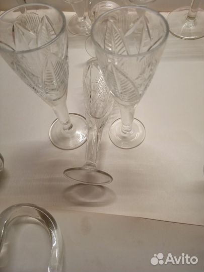 Рюмки фужеры графины СССР