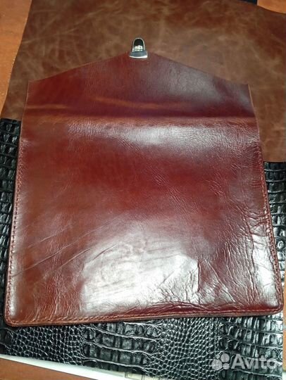 Кожаная папка для документов a4