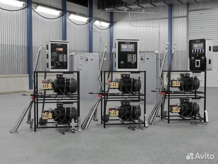 Автомойка самообслуживания luxwash 147