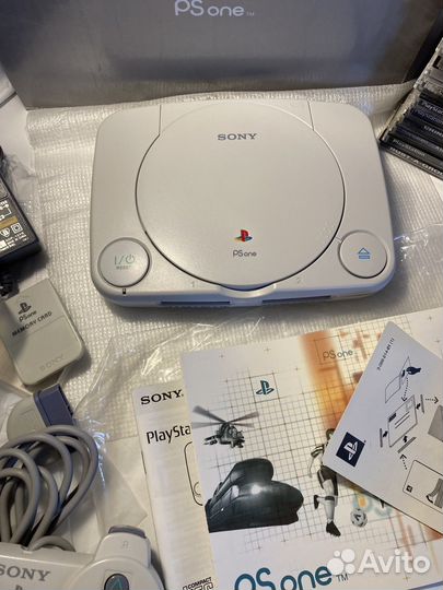 Sony playstation 1 one ps1 slim (с играми)