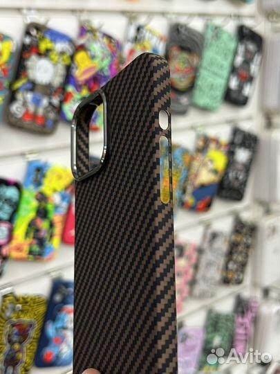 Чехол Kevlar iPhone 15 pro / 15pro max Не pitaka