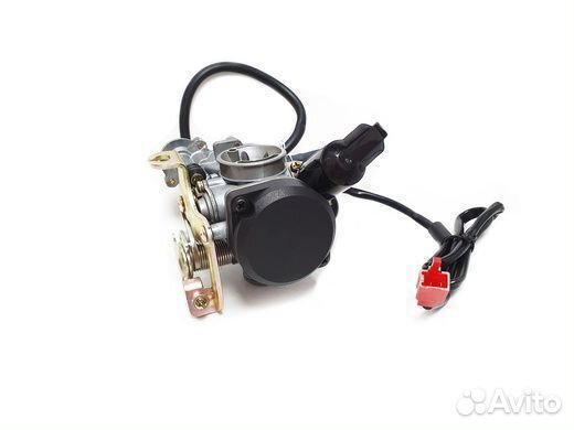 Карбюратор 4т GY6 80cc (d-16мм), (d-18мм)