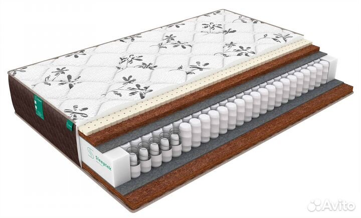 Матрас Sleeptek Duplex SoftStrong Cocos 140*200