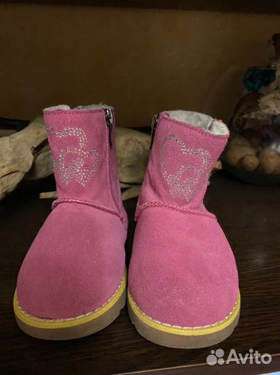 Зимние ботинки для девочки 22 размер