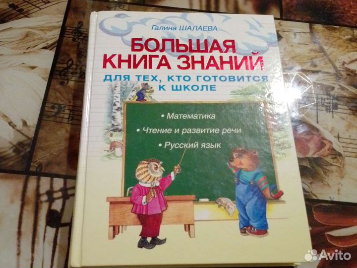 Книга подготовка к школе