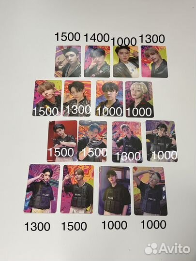 Карты stray kids