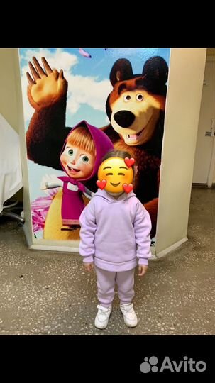 Костюм на флисе детский 86