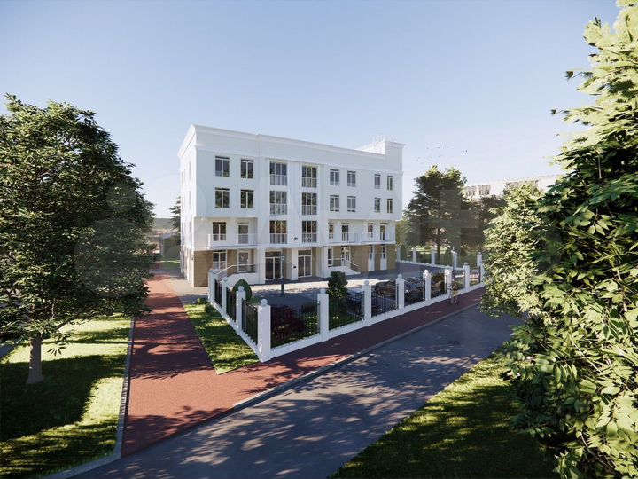 1-к. квартира, 52,6 м², 2/4 эт.