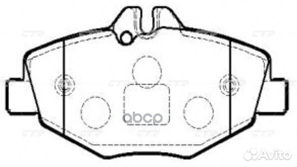 Колодки GK0077 CTR