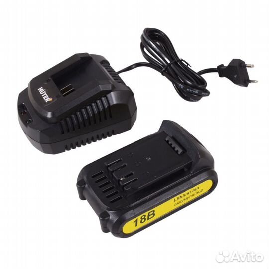 Триммер на аккумуляторе для травы Huter GET-18-2Li