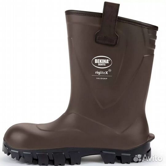 Сапоги bekina riglite X Fur 04 brown 47