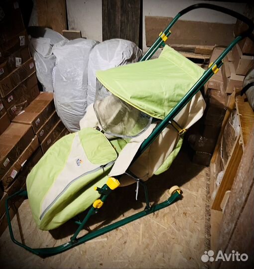 Санки-коляска Nika