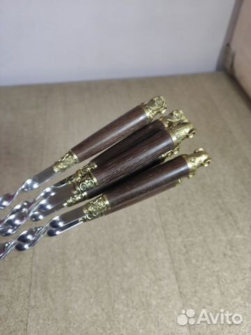 Подарочные шампура с головой барашка