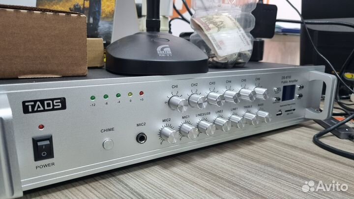 Установка систем оповещения и музыки