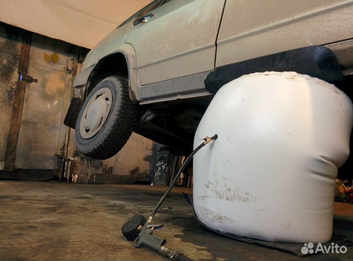 Надувной (пневмо ) домкрат