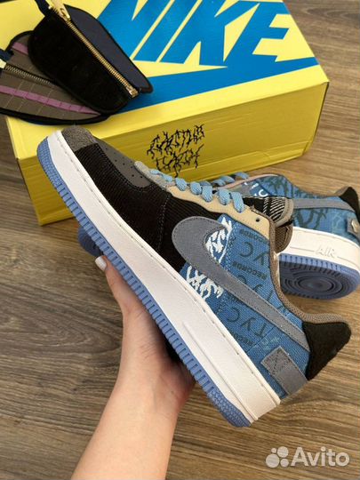 Кеды мужские Nike Air Force 1 Кактус Джек