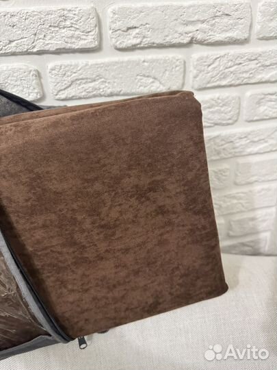 Комплект штор шоколадный новые