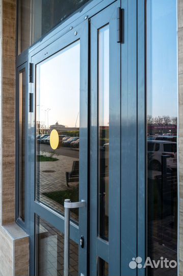 Окна алюминиевые, витражи, двери, фасады