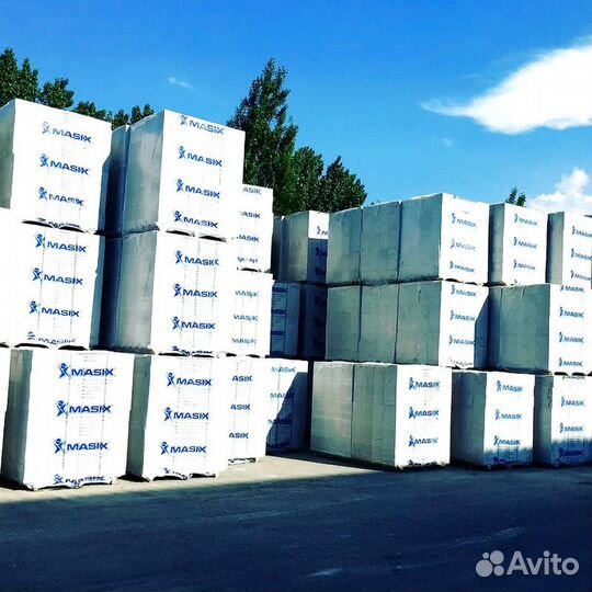 Газоблок Masix D500 125x250x625