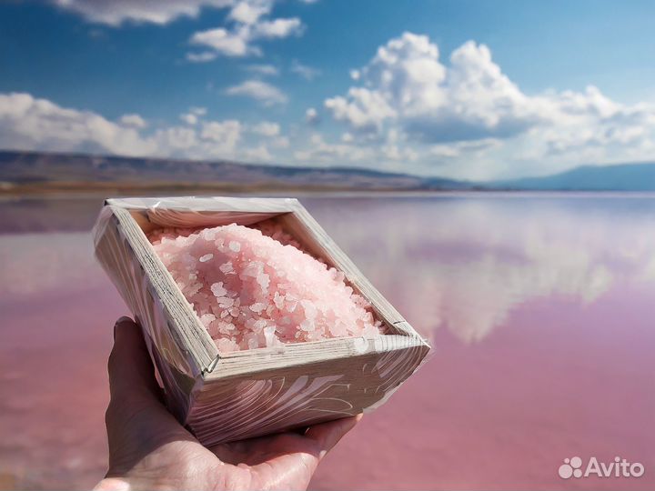 Крымская розовая соль