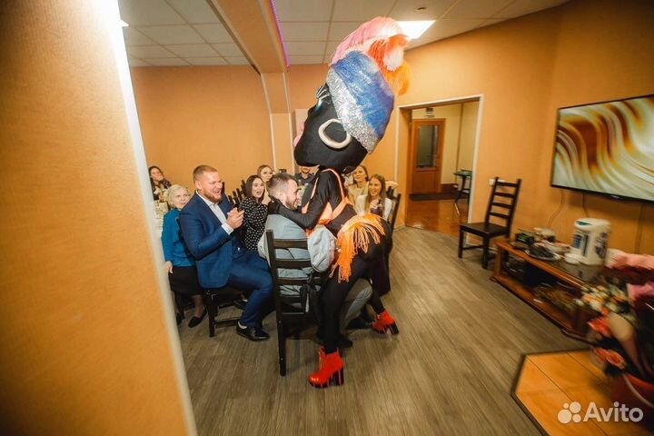 Негритянка Ростовая Кукла Аниматор