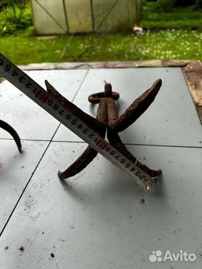 Крюк кошка кованный якорь