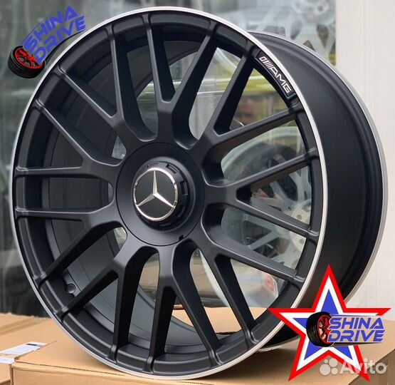 Диски Mercedes R18 5x112 Black Matt Lip
