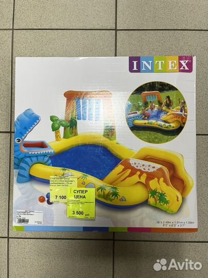 Водные игровые надувные центры Intex и BestWay