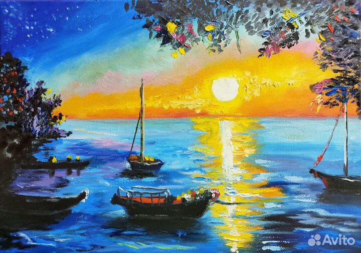 Картина морской пейзаж 