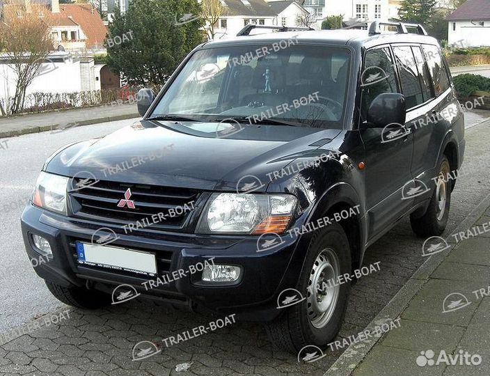 Защита кпп и рк Mitsubishi Pajero III 2 части all 2000-2006 1799