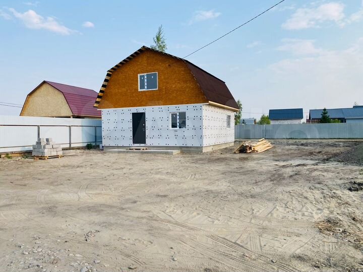 Дом 100 м² на участке 6 сот.