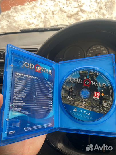 Игра God of war на ps4