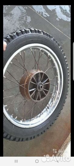 Колесо заднее ява