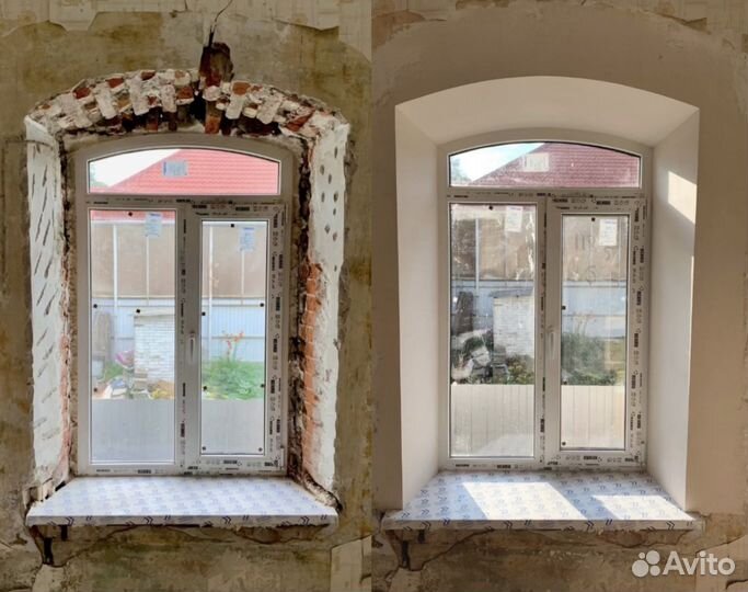 Ремонт оконных откосов