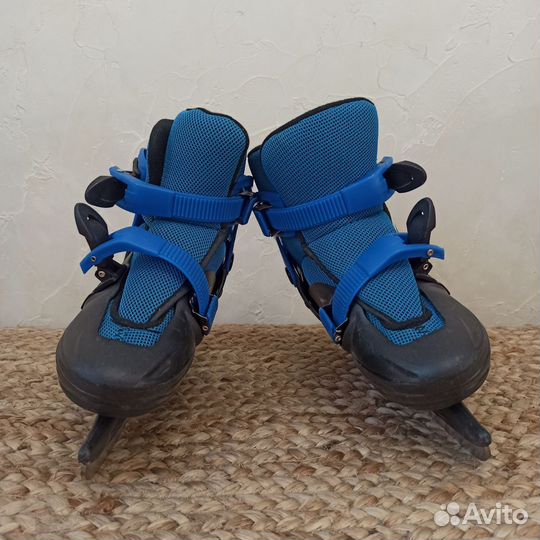 Коньки хоккейные детские размеры 30-35