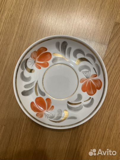 Блюдце советский винтаж